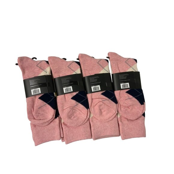 Bundle of Four Argyle Print Socks - Picture 2 of 2
